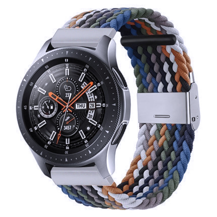Bracelet tressé en nylon avec boucle en métal pour Galaxy Watch 4 20mm, 20mm