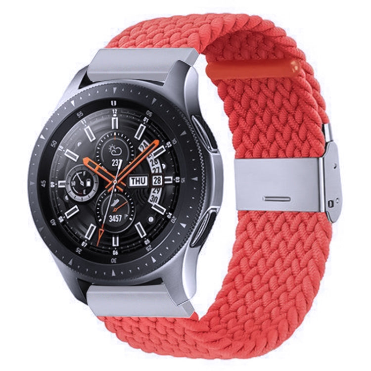 Bracelet tressé en nylon avec boucle en métal pour Galaxy Watch 4 20mm, 20mm