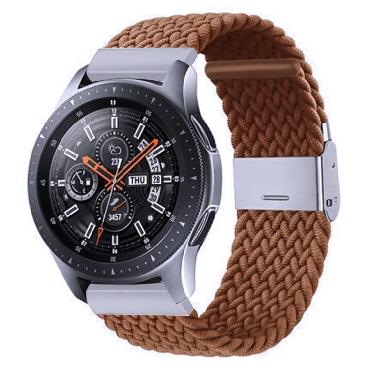 Bracelet tressé en nylon avec boucle en métal pour Galaxy Watch 4 20mm, 20mm