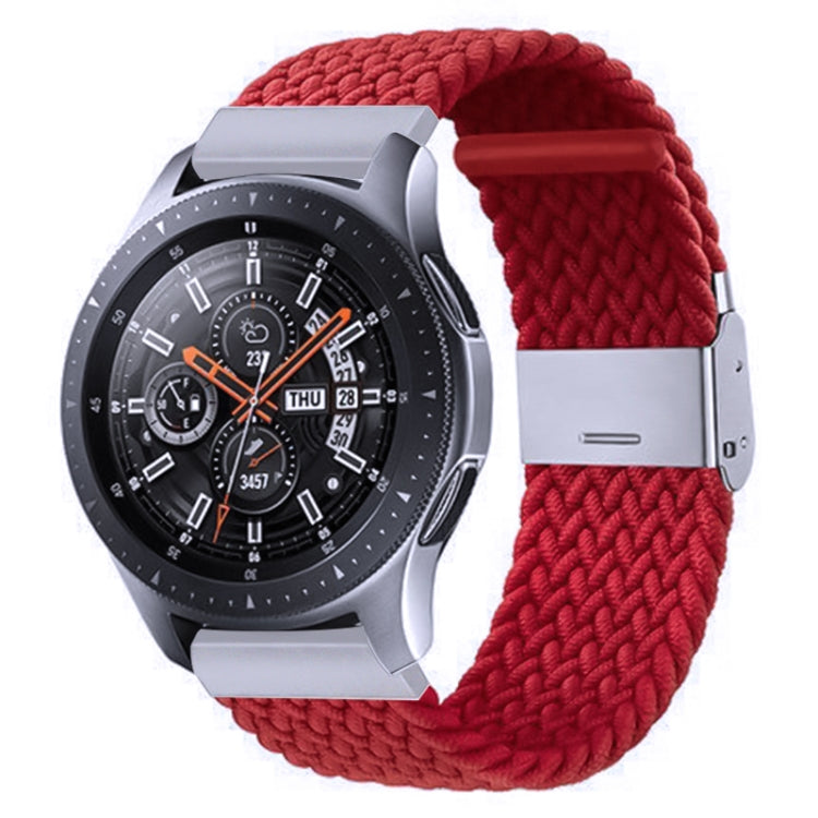 Bracelet tressé en nylon avec boucle en métal pour Galaxy Watch 4 20mm, 20mm