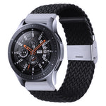 Bracelet tressé en nylon avec boucle en métal pour Galaxy Watch 4 20mm, 20mm