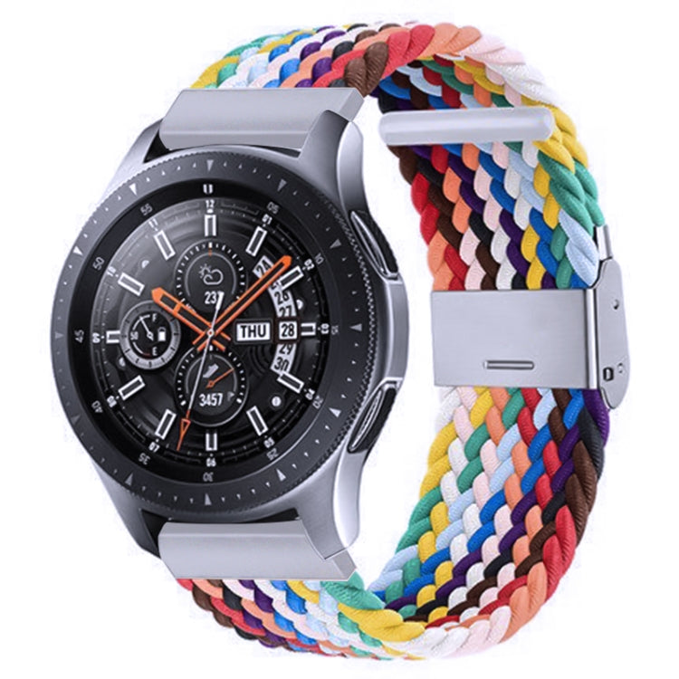 Bracelet tressé en nylon avec boucle en métal pour Galaxy Watch 4 20mm, 20mm