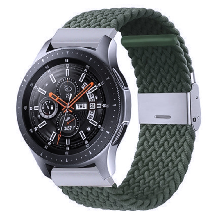 Bracelet tressé en nylon avec boucle en métal pour Galaxy Watch 4 20mm, 20mm