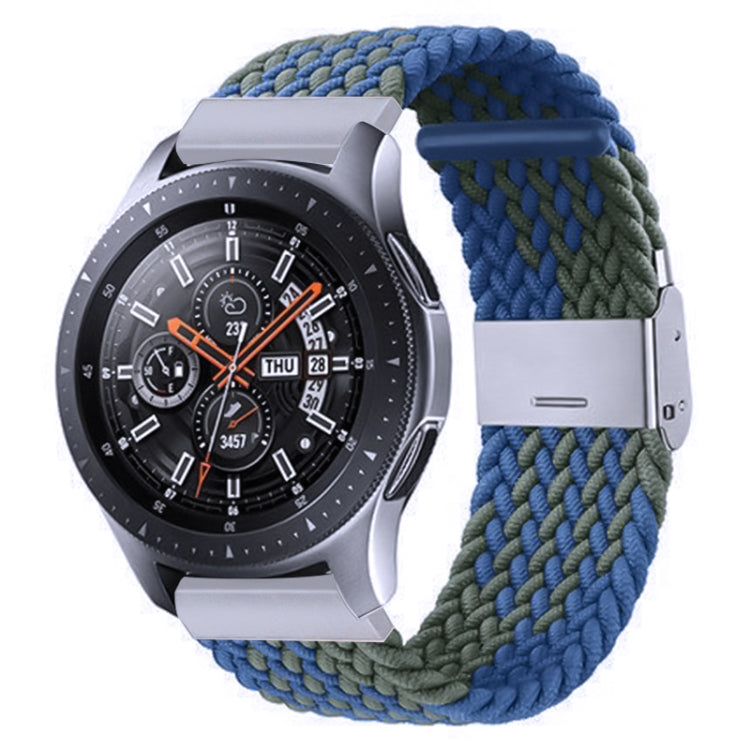 Bracelet tressé en nylon avec boucle en métal pour Galaxy Watch 4 20mm, 20mm