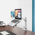 Support rotatif à hauteur réglable OA-9X pour ordinateur portable 10-16 pouces et tablette PC 4.7-12.9 pouces