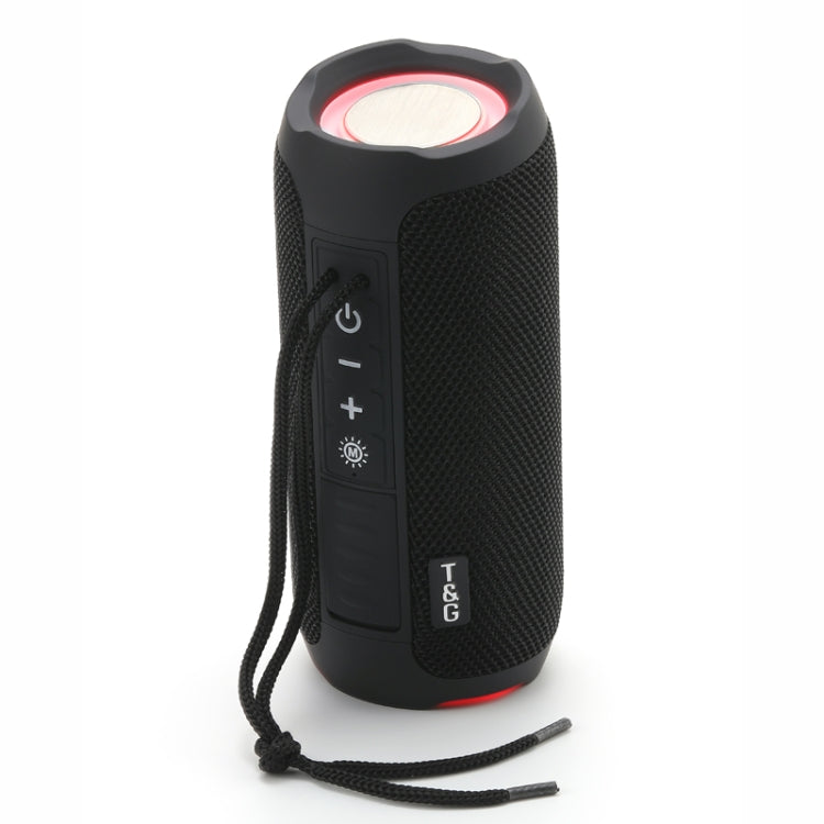 T&G TG227 Enceinte Musique Bluetooth Portable Étanche Extérieure avec LED Support FM / TF / USB