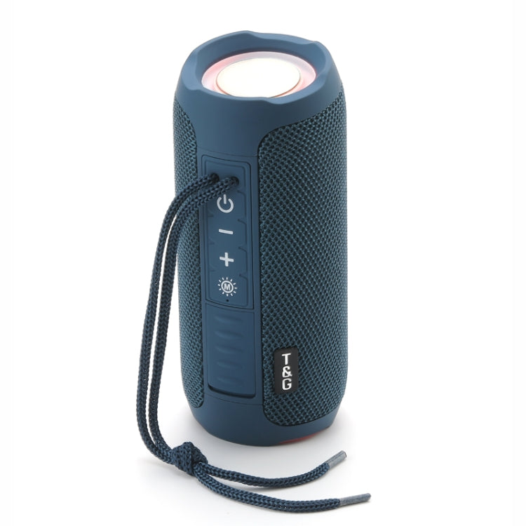 T&G TG227 Enceinte Musique Bluetooth Portable Étanche Extérieure avec LED Support FM / TF / USB