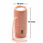 T&G TG227 Enceinte Musique Bluetooth Portable Étanche Extérieure avec LED Support FM / TF / USB