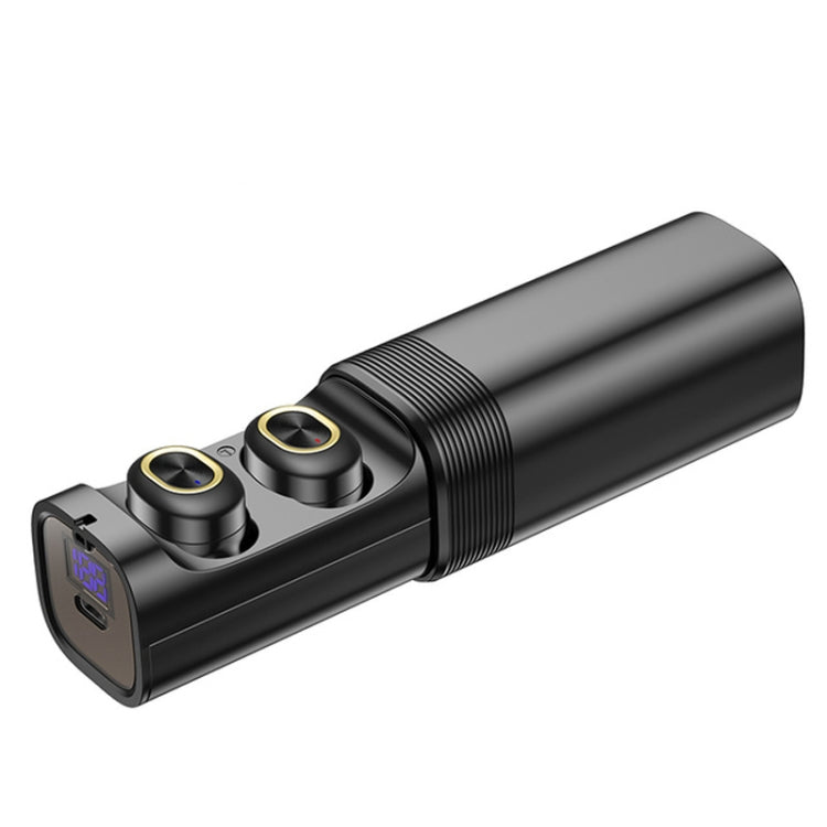 Écouteurs Bluetooth stéréo intra-auriculaires mini double canal TWS T&G TG909 avec affichage LED