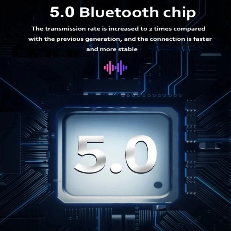 Écouteurs Bluetooth stéréo intra-auriculaires mini double canal TWS T&G TG909 avec affichage LED