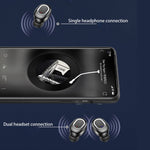 Écouteurs Bluetooth stéréo intra-auriculaires mini double canal TWS T&G TG909 avec affichage LED