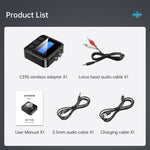 C39S Récepteur-Émetteur Bluetooth Adaptateur Audio sans Fil RCA Haut-parleur vers 3,5 mm, C39S