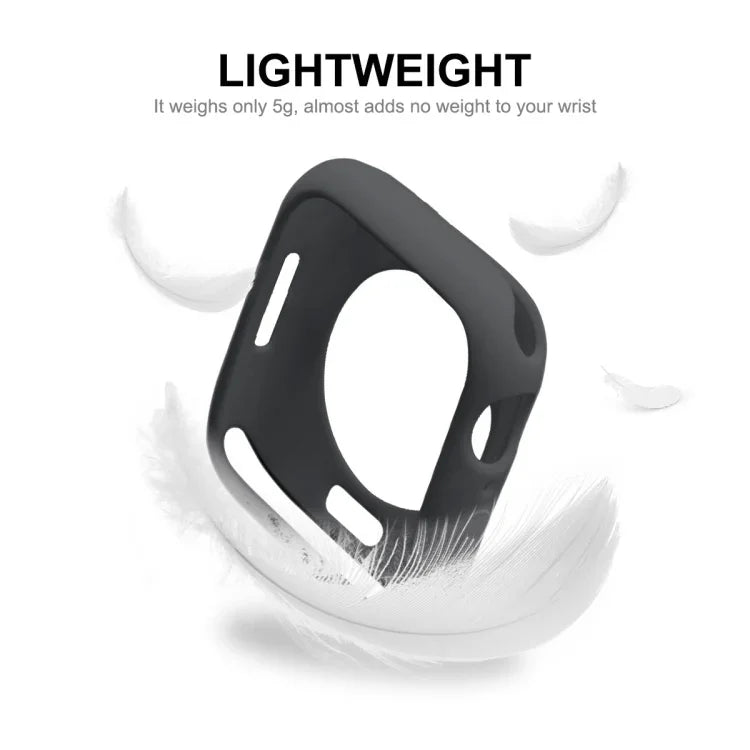 ENKAY Hat-Prince Protective TPU Watch Case + Full Coverage PET Screen Protector Film for Apple Watch Series 7 41mm