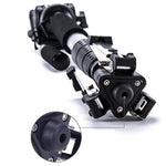 Monopode YUNTENG VCT-288 avec fixation pour trépied et rotule fluide, VCT-288