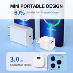 Chargeur rapide mini PD 20W USB-C / Type-C ENKAY APQ-011, prise US