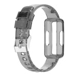 Transparent Silicone Integrated Watch Strap, For Fitbit Luxe, For Fitbit inspire 2, For Fitbit inspire HR, For Fitbit inspire, For Fitbit Ace 3, For Fitbit Ace 2