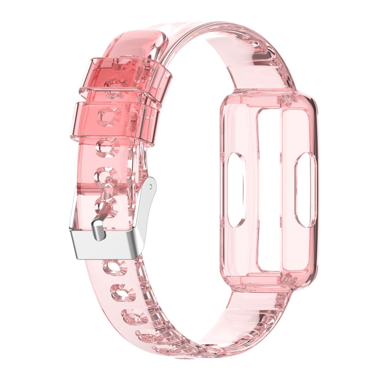 Transparent Silicone Integrated Watch Strap, For Fitbit Luxe, For Fitbit inspire 2, For Fitbit inspire HR, For Fitbit inspire, For Fitbit Ace 3, For Fitbit Ace 2