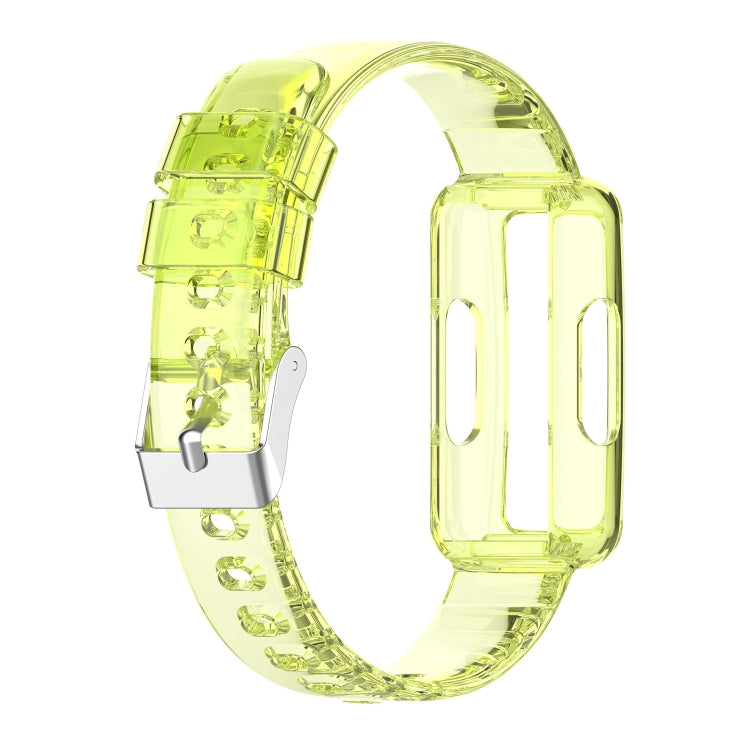 Transparent Silicone Integrated Watch Strap, For Fitbit Luxe, For Fitbit inspire 2, For Fitbit inspire HR, For Fitbit inspire, For Fitbit Ace 3, For Fitbit Ace 2