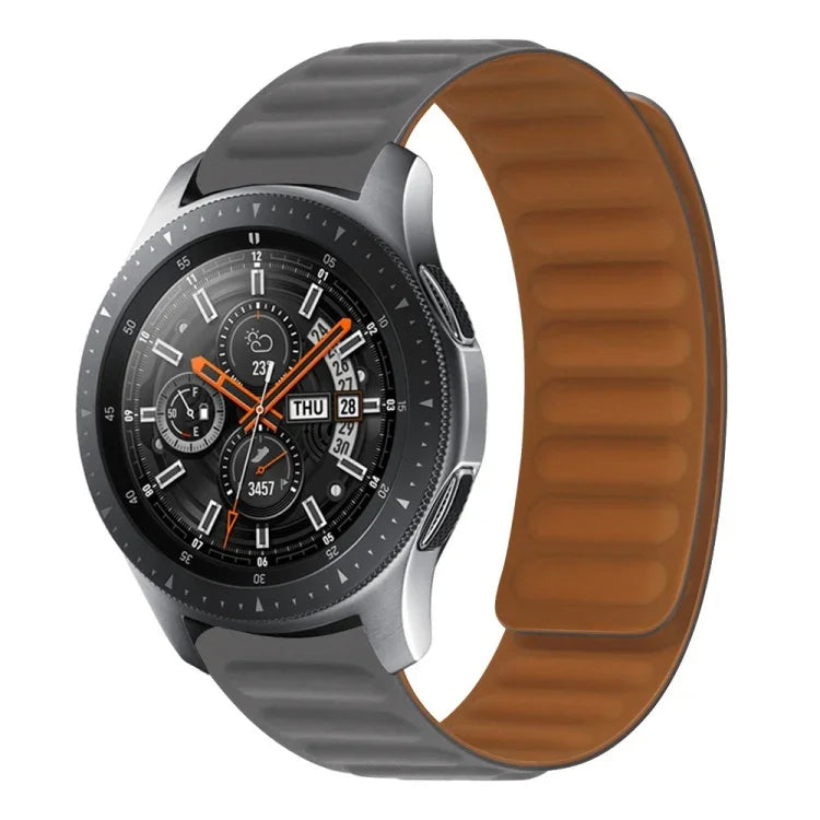 Pour bracelet de montre magnétique en silicone Samsung Galaxy Gear 2 Neo R381, Pour Samsung Galaxy Gear 2 Neo R381