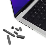 Bouchons anti-poussière en silicone ENKAY Hat-Prince pour MacBook Air 13,6 2022/2024 A2681 (M2) / A3113 (M3)