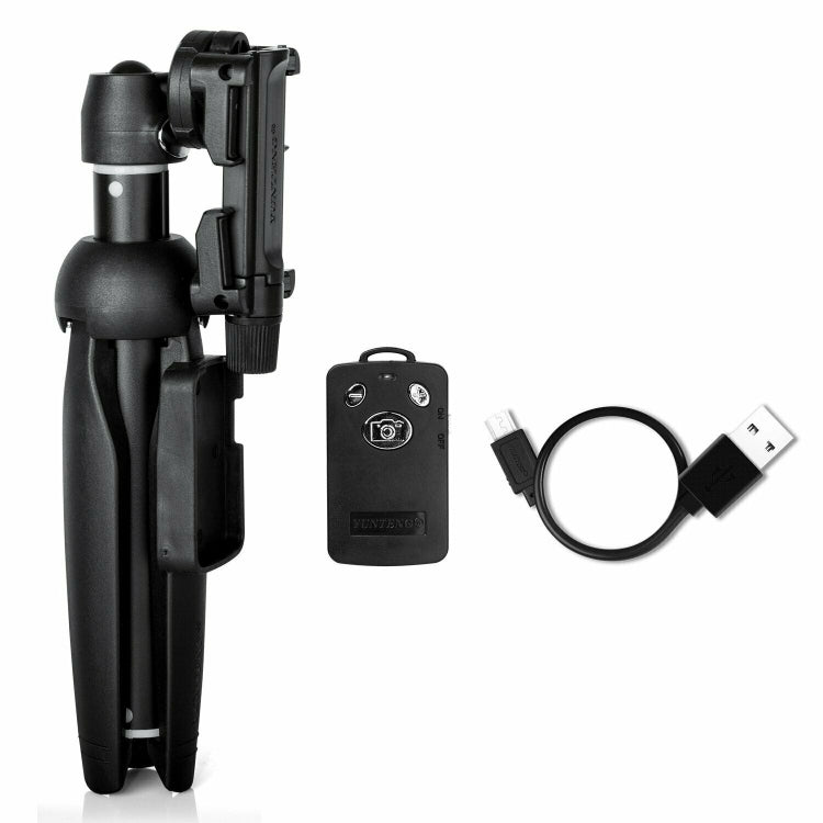 Trépied portable Yunteng YT-9928 3 en 1, monopode perche à selfie, télécommande Bluetooth pour tous les smartphones