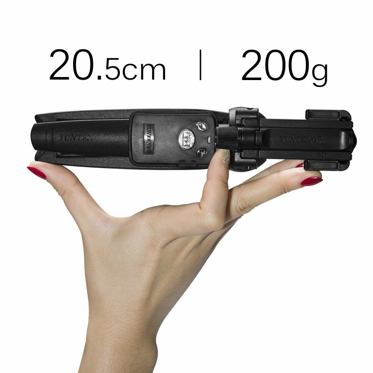 Trépied portable Yunteng YT-9928 3 en 1, monopode perche à selfie, télécommande Bluetooth pour tous les smartphones