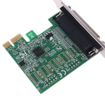 Carte d'extension PCIE port parallèle DB25 25 broches Imprimante LPT vers PCI-E Express AX99100 Convertisseur adaptateur
