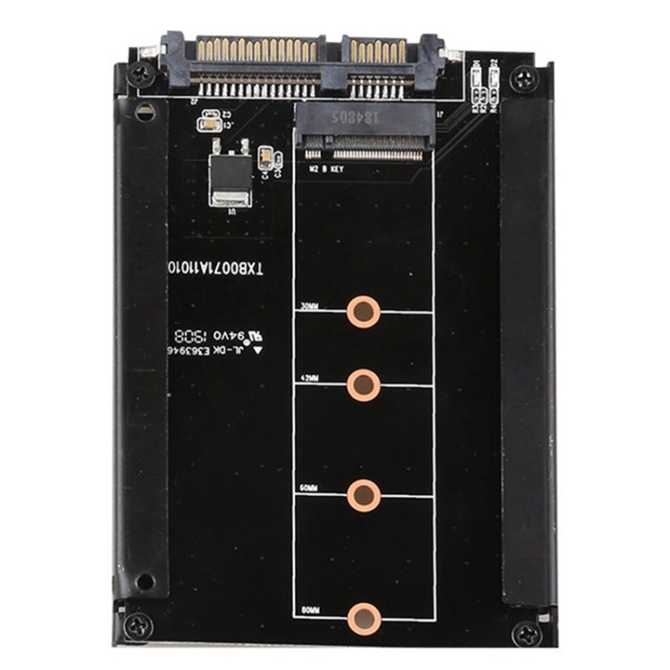 Carte d'extension M.2 vers SATA3.0 Adaptateur 22 broches Carte de conversion d'interface SSD 2,5 pouces