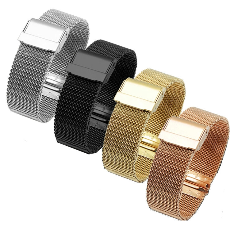 Stainless Steel Milan Double Insurance Buckle Watch Strap, For Huawei  Watch GT 3 46MM, For Huawei Watch GT Runner, For Huawei Watch 3, For Huawei Watch 3 Pro, For Huawei Watch GT 2 Pro, For Huawei Watch GT 2e, For Huawei Watch GT 46mm                 ...