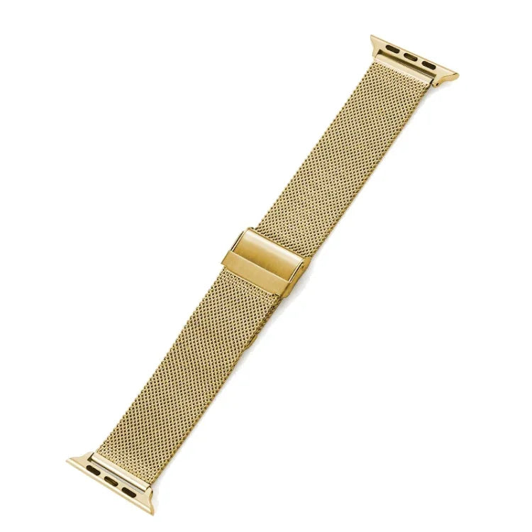 Bracelet Milan Meta pour Apple Watch Series, 7 41mm / 6&SE&5&4 40mm / 3&2&1 38mm, 7 45mm / 6&SE&5&4 44mm / 3&2&1 42mm
