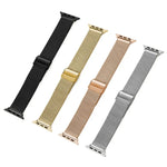 Bracelet Milan Meta pour Apple Watch Series, 7 41mm / 6&SE&5&4 40mm / 3&2&1 38mm, 7 45mm / 6&SE&5&4 44mm / 3&2&1 42mm