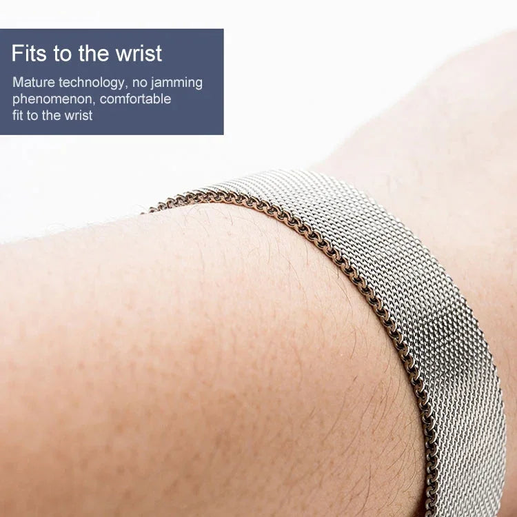 Bracelet Milan Meta pour Apple Watch Series, 7 41mm / 6&SE&5&4 40mm / 3&2&1 38mm, 7 45mm / 6&SE&5&4 44mm / 3&2&1 42mm