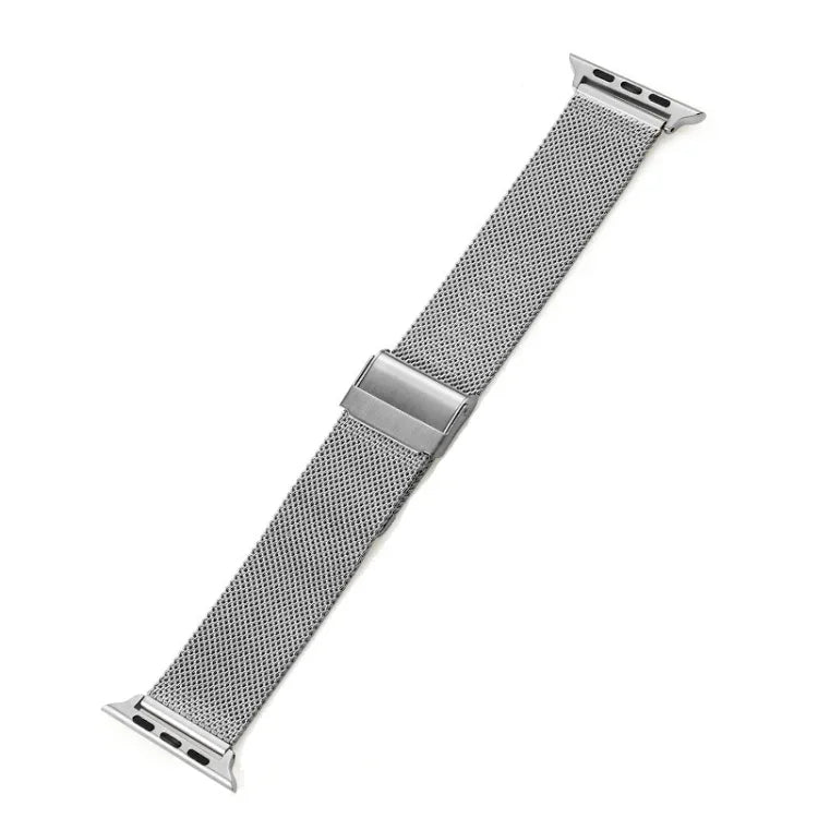 Bracelet Milan Meta pour Apple Watch Series, 7 41mm / 6&SE&5&4 40mm / 3&2&1 38mm, 7 45mm / 6&SE&5&4 44mm / 3&2&1 42mm