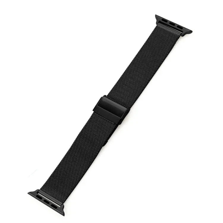 Bracelet Milan Meta pour Apple Watch Series, 7 41mm / 6&SE&5&4 40mm / 3&2&1 38mm, 7 45mm / 6&SE&5&4 44mm / 3&2&1 42mm