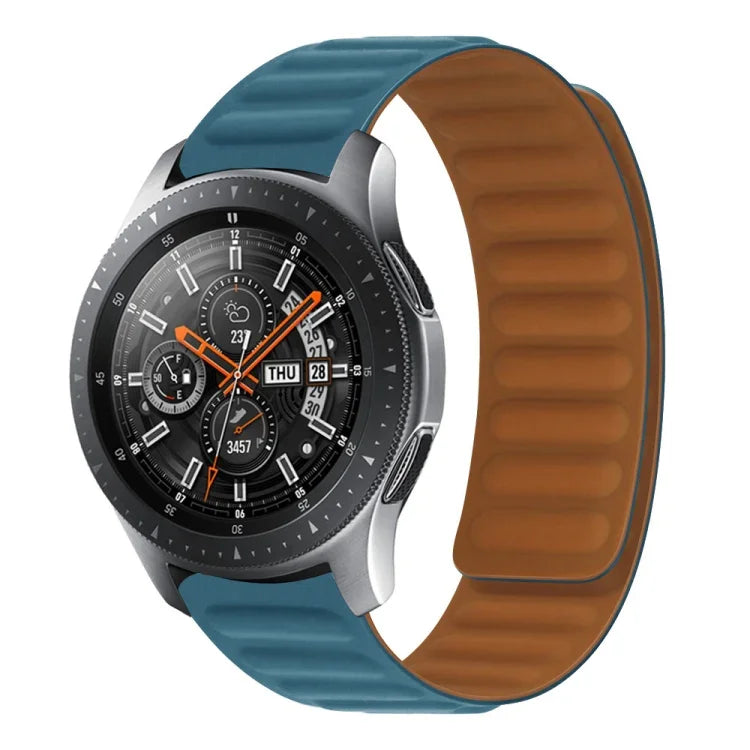 Bracelet de montre magnétique en silicone, pour Samsung Galaxy Watch 3 41MM R850, pour Samsung Galaxy Gear Sport, pour Samsung Galaxy Watch Active
