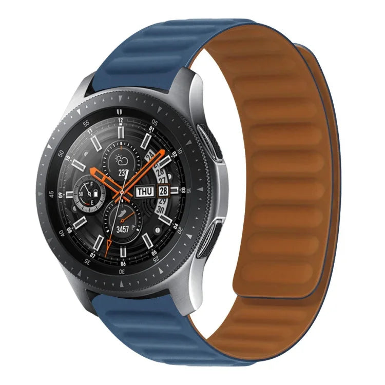 Bracelet de montre magnétique en silicone, pour Samsung Galaxy Watch 3 41MM R850, pour Samsung Galaxy Gear Sport, pour Samsung Galaxy Watch Active
