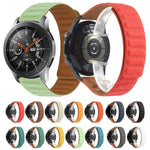 Bracelet de montre magnétique en silicone, pour Samsung Galaxy Watch 3 41MM R850, pour Samsung Galaxy Gear Sport, pour Samsung Galaxy Watch Active