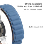 Bracelet de montre magnétique en silicone, pour Samsung Galaxy Watch 3 41MM R850, pour Samsung Galaxy Gear Sport, pour Samsung Galaxy Watch Active