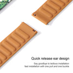 Bracelet de montre magnétique en silicone, pour Samsung Galaxy Watch 3 41MM R850, pour Samsung Galaxy Gear Sport, pour Samsung Galaxy Watch Active