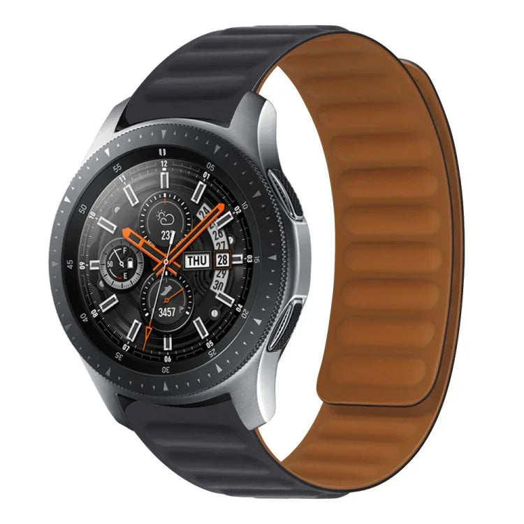 Bracelet de montre magnétique en silicone, pour Samsung Galaxy Watch 3 41MM R850, pour Samsung Galaxy Gear Sport, pour Samsung Galaxy Watch Active