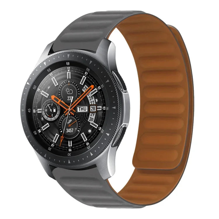 Bracelet de montre magnétique en silicone, pour Samsung Galaxy Watch 3 41MM R850, pour Samsung Galaxy Gear Sport, pour Samsung Galaxy Watch Active