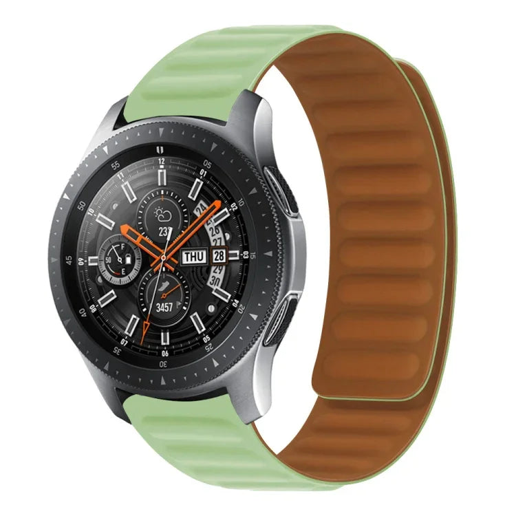 Bracelet de montre magnétique en silicone, pour Samsung Galaxy Watch 3 41MM R850, pour Samsung Galaxy Gear Sport, pour Samsung Galaxy Watch Active