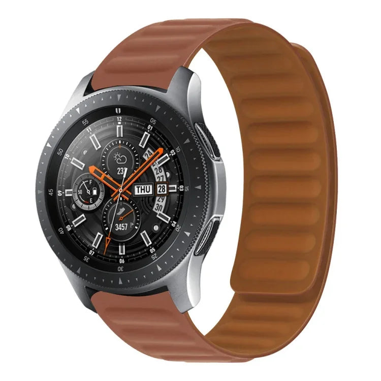 Bracelet de montre magnétique en silicone, pour Samsung Galaxy Watch 3 41MM R850, pour Samsung Galaxy Gear Sport, pour Samsung Galaxy Watch Active