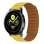 Bracelet de montre magnétique en silicone, pour Samsung Galaxy Watch 3 41MM R850, pour Samsung Galaxy Gear Sport, pour Samsung Galaxy Watch Active