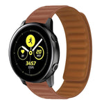 Bracelet de montre magnétique en silicone, pour Samsung Galaxy Watch 3 41MM R850, pour Samsung Galaxy Gear Sport, pour Samsung Galaxy Watch Active