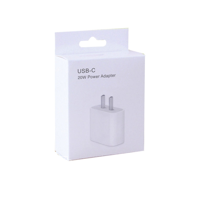 Chargeur de voyage AU-20W PD USB-C / Type-C pour téléphone mobile, prise AU, prise AU