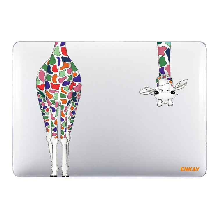 ENKAY Hat-Prince Forest Series Pattern Housse de protection en cristal pour MacBook Pro 13,3 pouces A1706 / A1708 / A1989 / A2159, Pour MacBook Pro 13,3 pouces A1706 / A1708 / A1989 / A2159