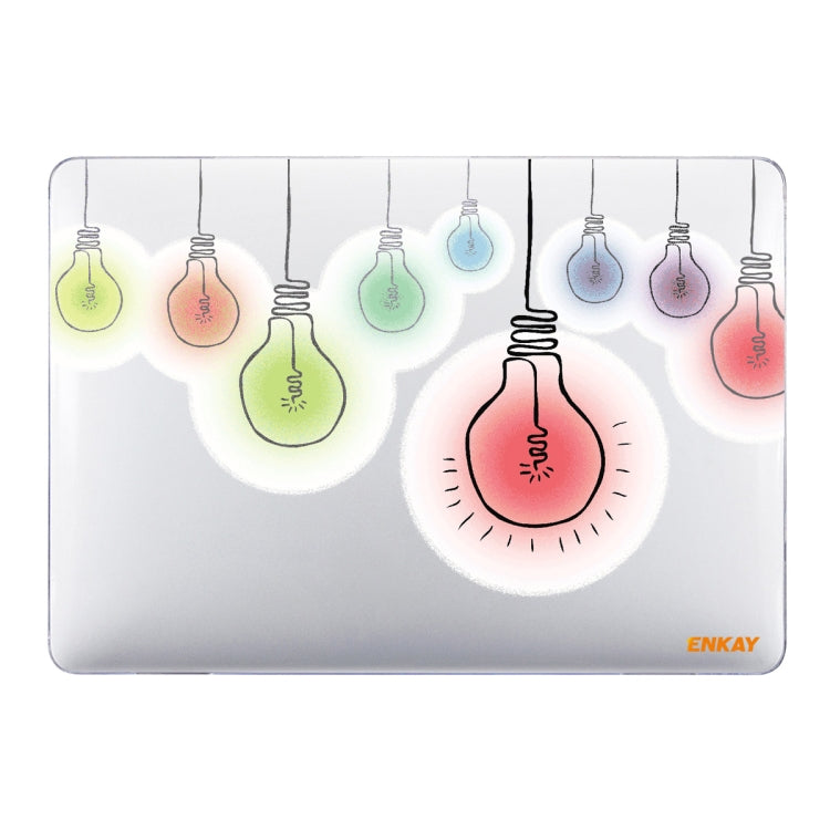 ENKAY Hat-Prince Forest Series Pattern Housse de protection en cristal pour MacBook Pro 13,3 pouces A1706 / A1708 / A1989 / A2159, Pour MacBook Pro 13,3 pouces A1706 / A1708 / A1989 / A2159