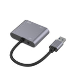 Adaptateur HUB USB 3 en 1 vers HDMI / VGA / Audio