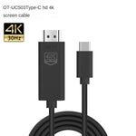 Câble écran OT-UC503 USB Type C mâle vers HDMI mâle 4K
